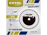 EXTOL CRAFT List kružne pile 19110, 210 x 1,4 x 30 mm