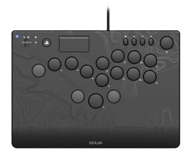 HORI Kontroler NOLVA, žičani mehanički, PS5/PC, crna