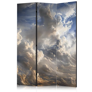 Paravan Zlatni odsjaji na oblacima koji najavljuju sumrak, 135 x 172 cm