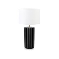 MARKSLOJD Crna stolna lampa Column, visina 44 cm