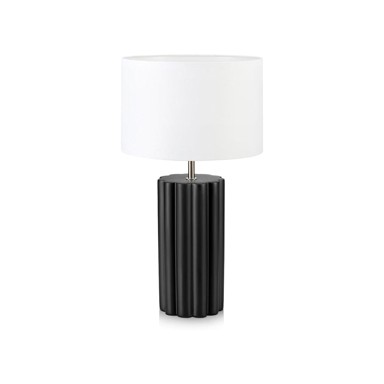 MARKSLOJD Crna stolna lampa Column, visina 44 cm