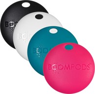 BOOMPODS Boomtag Rechargeable 4-pack, crna, plava, bijela, roza