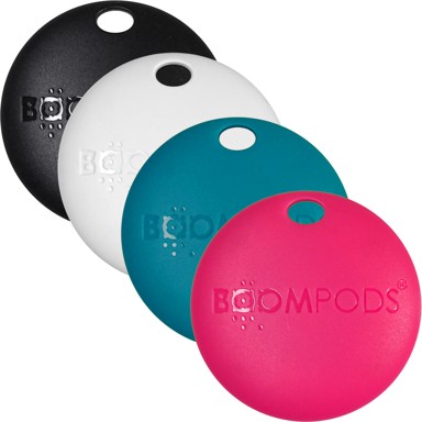 BOOMPODS Boomtag Rechargeable 4-pack, crna, plava, bijela, roza