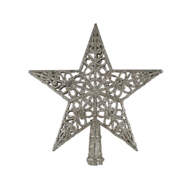 Božićni ukras vrh za bor zvijezda  