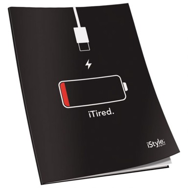CONNECT Bilježnica iStyle, crte, A4, 50+2 lista, 80 g, mat lak