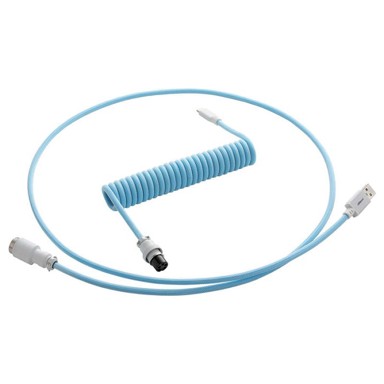 CABLEMOD Pro spiralni kabel za tipkovnicu USB-C na USB Type A, Borovnica Cheesecake, 150 cm CM-PKCA-CWAW-LBW150LBW-R