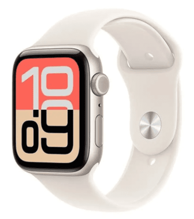 APPLE Watch SE 3, GPS, 44 mm, aluminij, + S/M remen, bež (Starlight) (MEHG4WF/A)