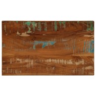Ploča za stol 60 × 20 × 3,8 cm, masivno obnovljeno drvo, pravokutna