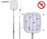 PLATINET Električni reket protiv insekata PRMB3875 2 u 1, bijeli