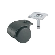 DORNER HELMER Okretni kotač s pločicom 35mm 38x38 mm