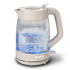 TEFAL Morning Glass električno kuhalo za vodu KO2G0BE0, 1.7 L, bijelo