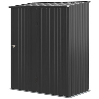 HOMESTAR Vrtna sjenica 161,5 x 94,5 x 196 cm, crna