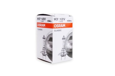 OSRAM Halogena žarulja Classic H7, 12 V, 55 W