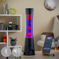 INNOVAGOODS Svjetiljka sa zvučnikom Maglamp, bijela