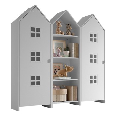 VIPACK Bijela otvorena dječja garderoba 173x171,5 cm CASAMI BRUGES 