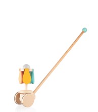 ZOPA Drvena igračka guralica, Flower