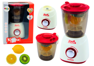 Blender za djecu s rotirajućim svjetlima i zvukom, voće, 3 kom