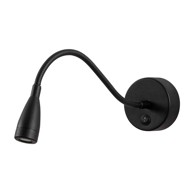 OPVIQ LIGHTS LED zidna lampa Reading, crna