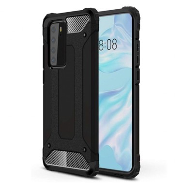 MG Maskica Hybrid Armor, za Huawei P40, crna