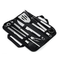 MG GRILL Set V3 pribor za roštilj, srebrni