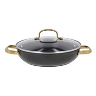 HOLM Aluminijski lonac s poklopcem/s neprianjajućom površinom prikladni za indukcijsko kuhalo 2,6 l