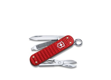 VICTORINOX Nož Classic SD Alox Flamino, crveni