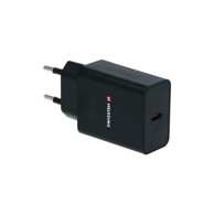 SWISSTEN Punjač za mobitel AC220, 25W, crni