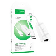 HOCO Adapter USB Type-C na LAN, UA22 Type-C