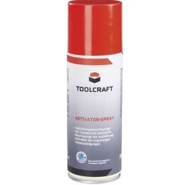 TOOLCRAFT Aktivator sušenja, prozirna