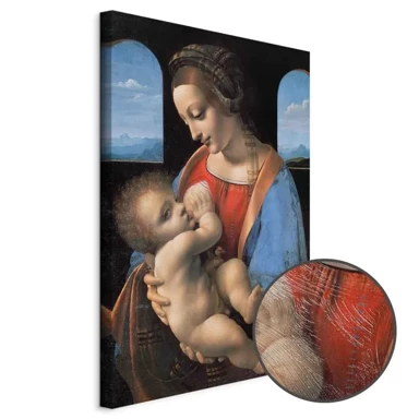 Slika Leonardo da Vinci – Madonna Litta, 80x120 cm, Premium Print