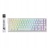 ATTACK SHARK magnetska tipkovnica X68 HE 70 % s RGB osvjetljenjem, bijela kontura