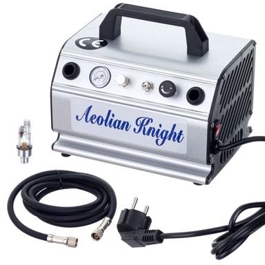 Kompresor za airbrush AS179 s crijevom 1,8 m i filterom, 230 V