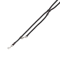 TRIXIE Vodilica za pse podesiva Cavo L-XL 200 cm/fi-18 mm crna/srebrna