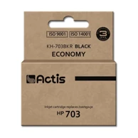 ACTIS Tinta za pisač KH-703BKR, zamjena za HP 703 CD887AE, standardna, 15 ml, crna