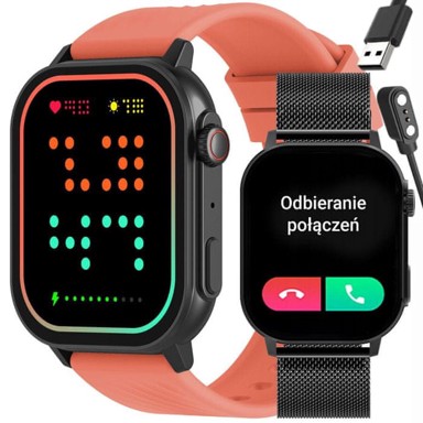 GRAVITY Pametni sat GT15-3, Bluetooth pozivi, dodatna narukvica, SG029C