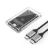 ORICO mSATA kućište TC10-MS, USB-C 3.2, prozirno
