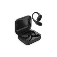 KSIX Slušalice Cosmos, crne (Open Ear, autonomija 6+18h, upravljanje dodirom)