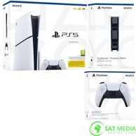 SONY PlayStation 5 Slim D Chassis 1TB + dodatni kontroler + punjač kontrolera