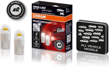 OSRAM Night breaker LED W5 w, žarulja za auto, 12 v, odobrena za cestu