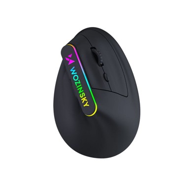 WOZINSKY Gaming miš WMG-1164, bežični, 3600 DPI, RGB, crni
