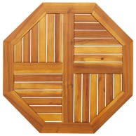 Stolna ploča 70x70x2 cm osmerokutna od masivnog drva bagrema