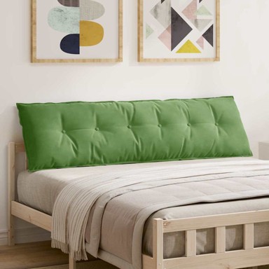 Jastuk za leđa, kordura tekstil, 180 × 50 cm, svijetlo zelena
