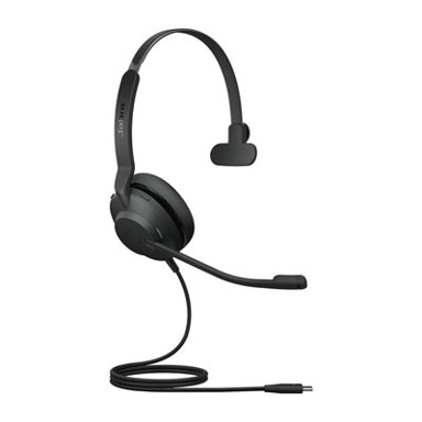 JABRA Slušalice Evolve2 30 SE UC, crne, on-ear, Mono, USB-C