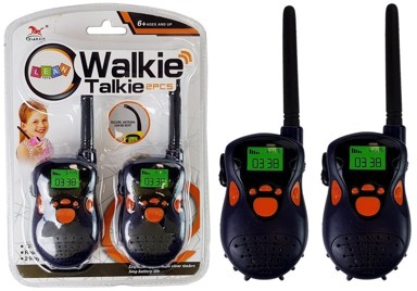 Walkie-talkie za igru, tamno plavi, domet do 100 m