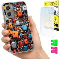 Maskica za Motorola Moto G06 / G06 Power, sa zaštitnim staklom