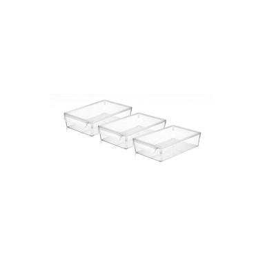 HERMIA CONCEPT Plastični organizator za hladnjak 3 kom