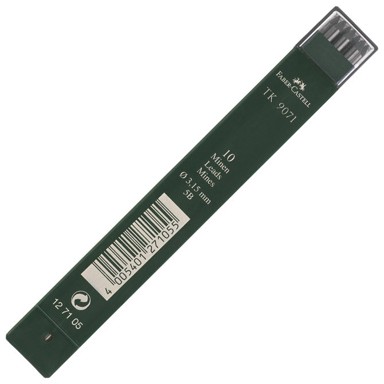 FABER-CASTELL Mine TK 9071, 3,15 mm, 5B, 1 tuba