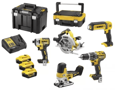 DEWALT Akumulatorski set alata DCK500P3T XR