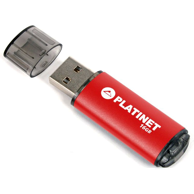 PLATINET USB memorijski pogon PMFE16R, 16 GB, USB Tip-A 2.0, crveni
