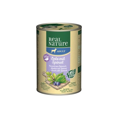 REAL NATURE Adult patka sa špinatom 400 g